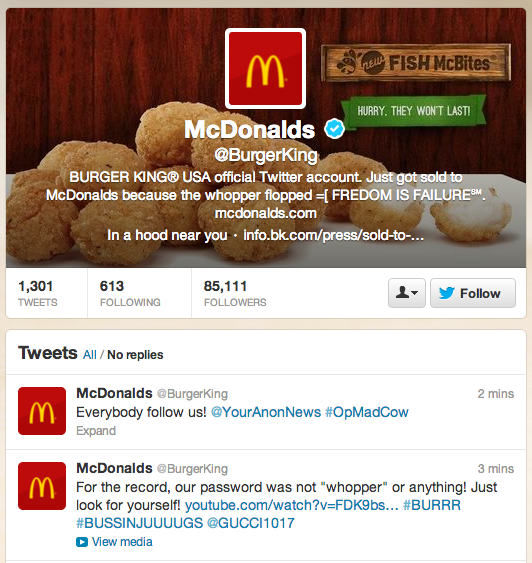 Twitter Burger King
