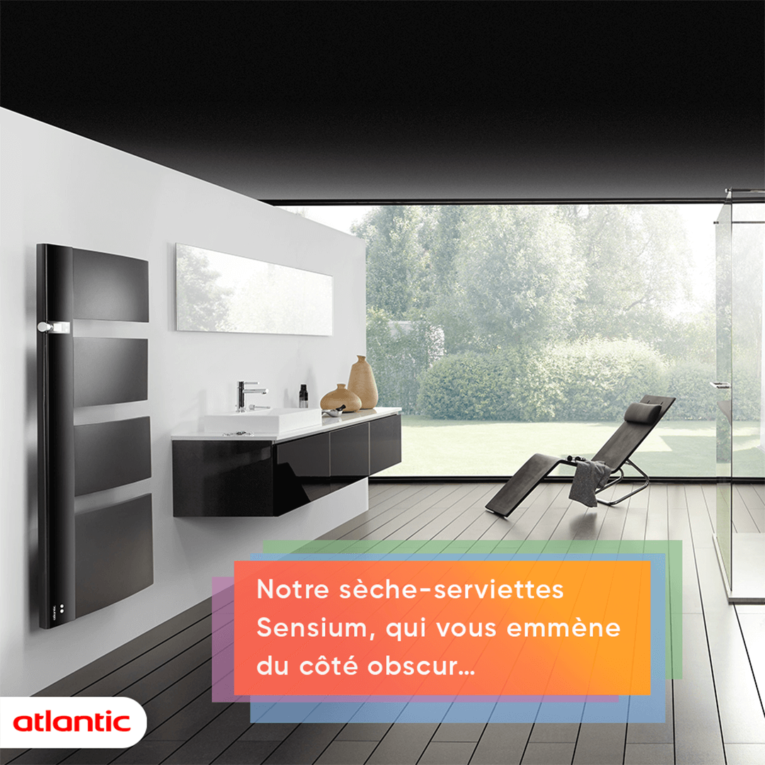 sèche serviette salle de bain