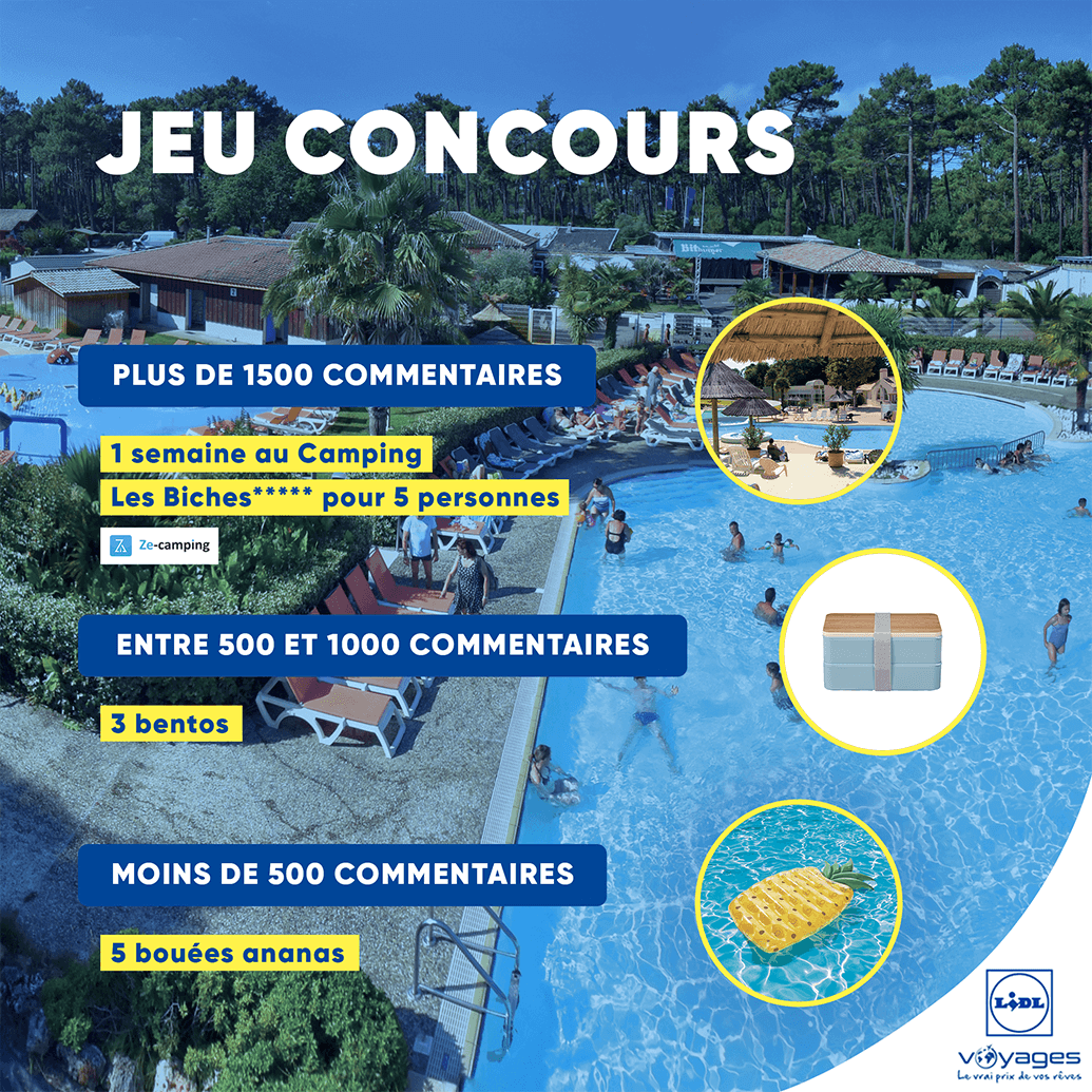 Jeu lidl voyages
