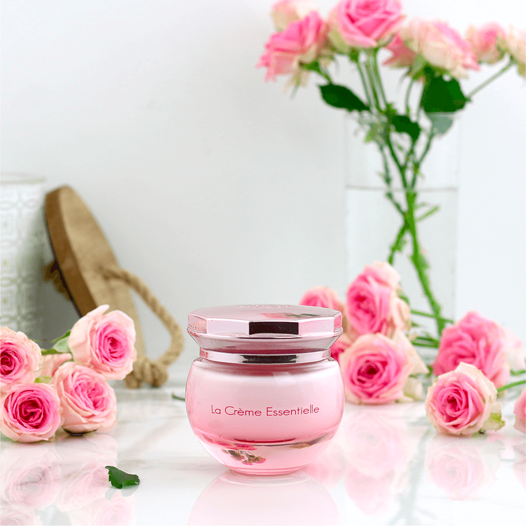 rose et crème essentielle